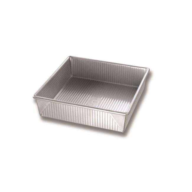 9 x 9 in.  Nonstick Surface Steel Square Cake Pan 12 Cups - pack of 6