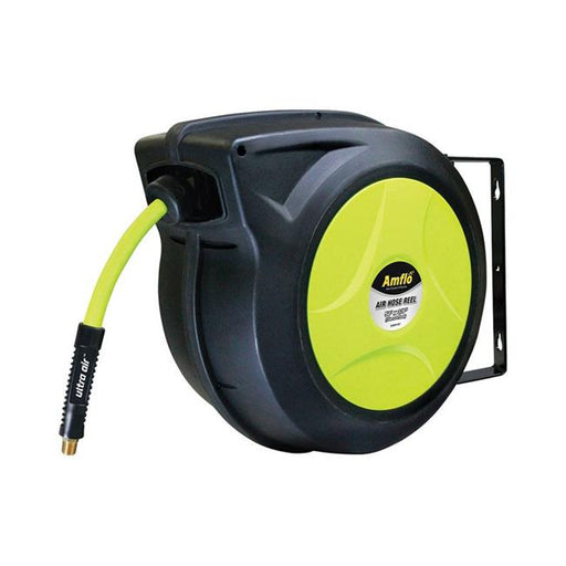 Plews 1794957 0.37 x 50 ft. 300 PSI Amflo Ultra Air Hybrid Air Hose Reel&#44; Assorted