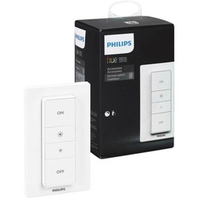 Philips 3000831 Hue Wi-Fi Smart Dimmer Switch - White