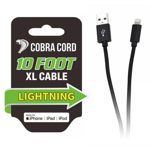 Diamond Visions 9038962 Cobra Cord Lightening Apple Charging Cable - Case of 12