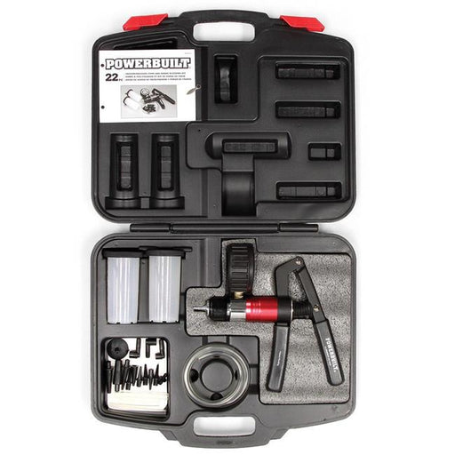 Powerbuilt Automotive Vacuum &amp; Pressure Testing and Bleed Kit – 648744