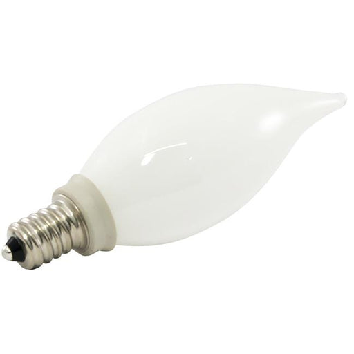 Dimmable LED Flame Tip Light Bulbs - Ideal for String Lights&#44; 1 watt - 120V&#44; 2700K - Warm White