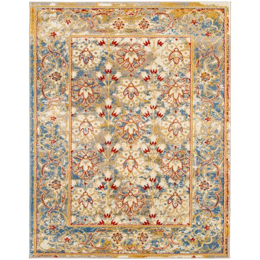 Amer Rug SNA25176 5 ft. 1 in. x 7 ft. 6 in. Sanya 2 Power-Loomed Area Rug - Ivory
