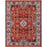 Amer Rug SNA67999 7 ft. 9 in. x 9 ft. 9 in. Sanya 6 Power-Loomed Area Rug - Crimson