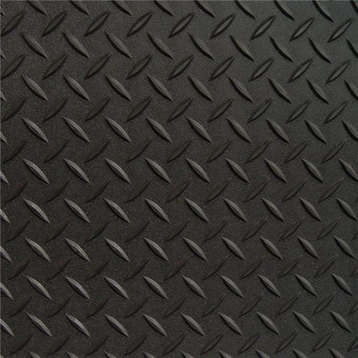 Diamond Deck 84710 7.5 x 10 ft. Black Textured Floor Mat
