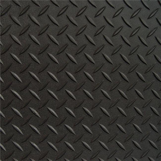 Diamond Deck 84710 7.5 x 10 ft. Black Textured Floor Mat