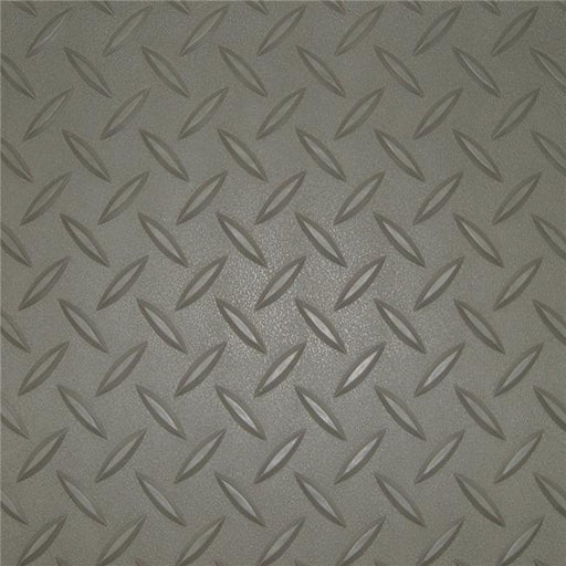 Diamond Deck 85515 5 x 15 ft. Pewter Textured Golf Cart Mat - Extra Large