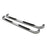 Broadfeet Motorsports SBNI-542-71 Stainless Steel 3 in. Round Side Steps for Nissan Rogue 2014-2017