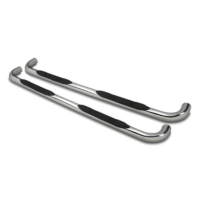 Broadfeet Motorsports SBNI-542-71 Stainless Steel 3 in. Round Side Steps for Nissan Rogue 2014-2017