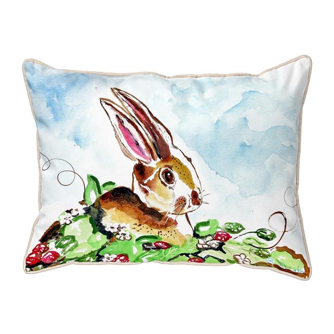 Betsy Drake HJ815 16 x 20 in. Jack Rabbit Right Large Pillow