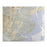 Betsy Drake BK214 Savannah River & Wassaw Sound&#44; GA Nautical Map Fleece Throw
