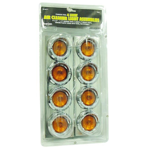 Barjan 4830771 Stainless Steel 4 Light Air Cleaner Assembly Kit