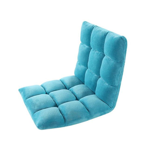Chic Home FRC2990-US Esme Adjustable Recliner Rocker Memory Foam Armless Floor Gaming Ergonomic Chair&#44; Aqua