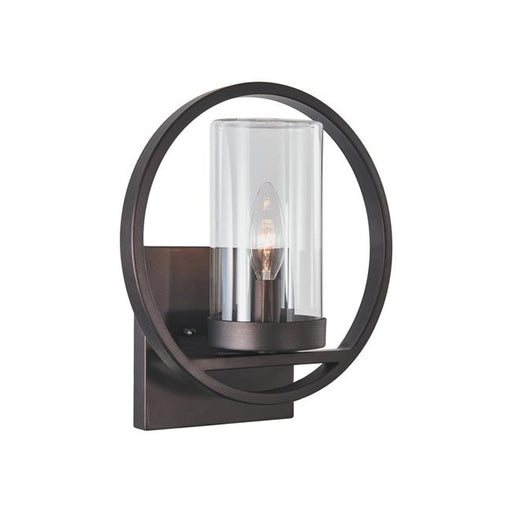 Chloe Lighting CH2S078RB11-OD1 Joseph Transitional 1 Light Rubbed Bronze Outdoor & Indoor Wall Sconce - 11 in.