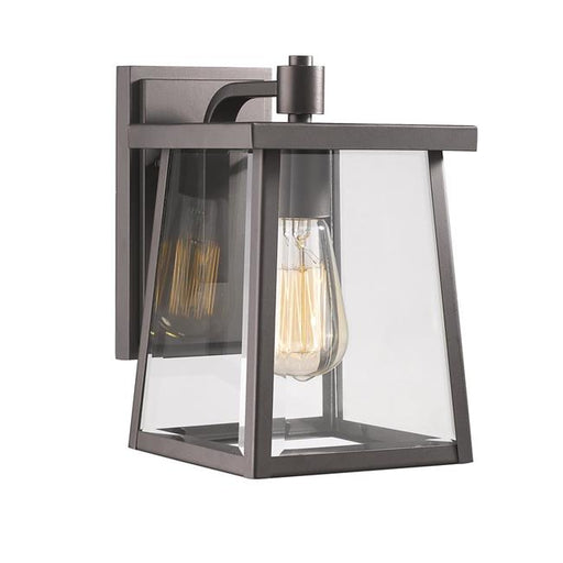 Chloe Lighting CH2S079RB10-OD1 Gabriel Transitional 1 Light Rubbed Bronze Outdoor Wall Sconce - 10 in.