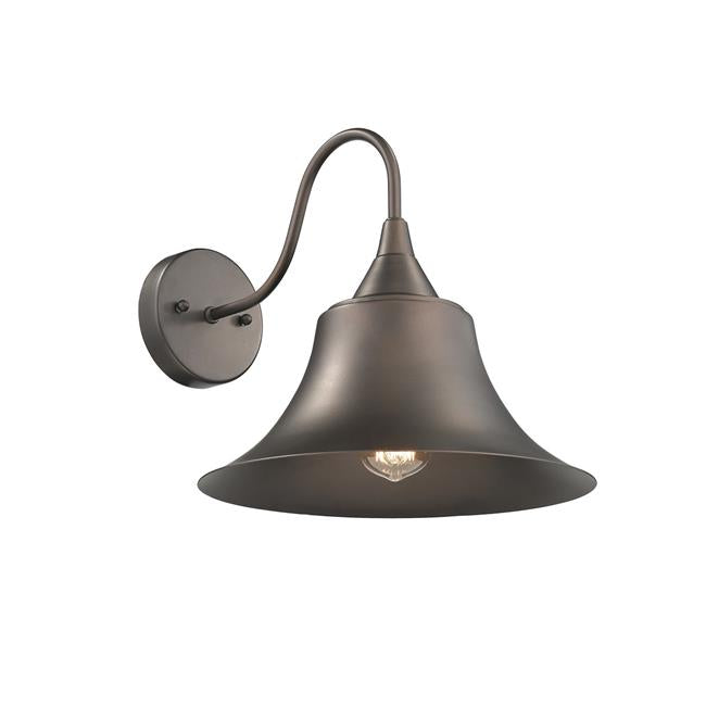 Chloe Lighting CH2D006RB12-WS1 Ironclad Industrial 1 Light Rubbed Bronze Wall Sconce - 11.5 in.