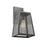 Chloe Lighting CH2D286BK15-OD1 Emerson Industrial 1 Light Textured Black Outdoor Wall Sconce - 15 in.