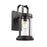 Chloe Lighting CH2S089BK15-OD1 Kash Transitional 1 Light Textured Black Outdoor Wall Sconce - 15 in.
