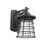 Chloe Lighting CH2S090BK11-OD1 Damon Transitional 1 Light Textured Black Outdoor Wall Sconce - 11 in.