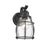 Chloe Lighting CH2D291BK10-OD1 Charlotte Industrial 1 Light Textured Black Outdoor Wall Sconce - 10 in.