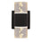 Chloe Lighting CH7Q032BK10-LW2 Ambert 2 Light LED Indoor & Outdoor Wall Sconce 3000K&#44; Warm White - 10 in.