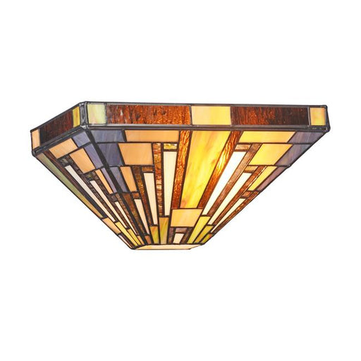 Chloe Lighting CH3T175PM12-WS1 Merton Mission 1 Light Textured Black Wall Sconce - 12 in.