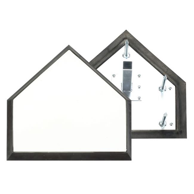 Champion Sports BH89 Universal Homeplate&#44; Black & White