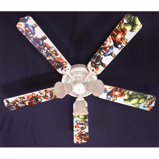 Ceiling Fan Designers 52FAN-KIDS-AVNG 52 in. Avengers Marvel Capitan America Ceiling Fan