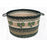 Capitol Importing 38-UBPLG116S 17 x 11 in. Jute Round Shamrock Printed Utility Basket