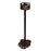 Coast Lamp Manufacturer 17-RA44B Iron Bear Band Drink Holder with Bear Paw Base