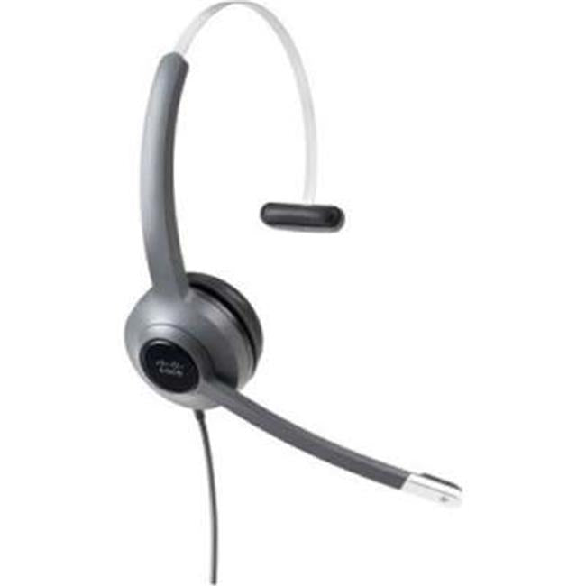 Cisco Systems CP-HS-W-521-USB- 3.5 mm Headset 521 Wired Single with Connector & USB Adapter