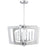 Dainolite SWR-206C-PC 6 Light Chandelier&#44; Polished Chrome - 13 x 20 x 20 in.