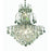 Elegant Lighting V8002D22C-EC 26 x 22 in. Touareg 11 Light Chrome Chandelier