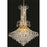 Elegant Lighting V8006G35G-SS 48 x 35 in. Touareg 16 Light Gold Chandelier