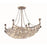 Elegant Lighting V9800D28C-EC Corona 8 Light Chrome Chandelier