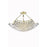 Elegant Lighting V9802D30G-EC 18 x 30 in. Corona 8 Light Gold Chandelier