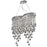 Elegant Lighting V2025D33C-RC Galaxy 6 Light Chrome Chandelier