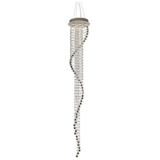 Elegant Lighting V2028G96C-SS 96 x 16 in. Galaxy 5 Light Chrome Chandelier