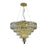 Elegant Lighting V2036D26G-RC 20 x 26 in. Maxime 14 Light Gold Chandelier