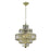 Elegant Lighting V2038D20G-EC 21 x 20 in. Maxime 13 Light Gold Chandelier