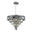 Elegant Lighting V2036D26C-GT-SS 20 x 26 in. Maxime 14 light Chrome Chandelier - Swarovski Elements Crystals