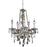Elegant Lighting V7855D21GT-GT-SS 26 x 21 in. Verona 5 light Golden Teak Chandelier - Swarovski Elements Crystals