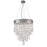 Elegant Lighting 3003D20C-RC 26 x 20 in. Granada 4 light Chrome Chandelier - Royal Cut Crystals