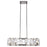 Elegant Lighting 4001D35PN 7.5 x 10.5 x 35 in. Endicott 8 light Polished Nickel Clear Glass Chandelier