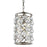 Elegant Lighting V9800F14C-RC Corona 4 Light Flush Mount&#44; Royal Cut Crystals - Chrome