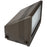 90W LED Cut-Off Wall Pack - Brown