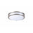 Elitco Lighting CF3205 16 in. LED Double Ring Ceiling Flush - Brushed Nickel
