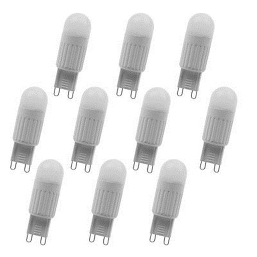 Elitco Lighting G9LED101-10PK 3W 250 Luman 3000K LED G9 Light Bulb - Pack of 10