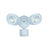 20W LED Security Lights&#44; White