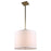 Urban Classic 1445D22BB 22 in. Gemma 2 Lights Chandelier Ceiling Light&#44; Burnished Brass